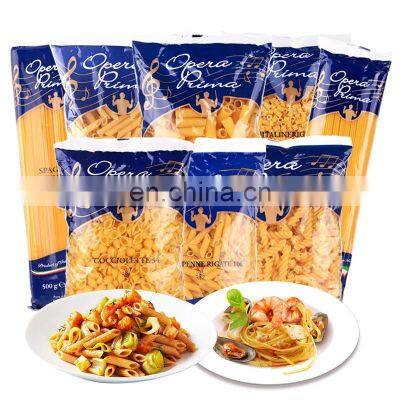Best Price Packaging For Spaghetti and Fusilli Spiral Pasta Packaging Pastanoodles Packaging Bags photo-2