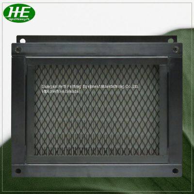 China Manufacturer Air Conditioner HVAC Panel Filter Metal Frame Mini Pleated H13 H14 photo-2