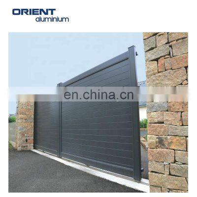 Industrial sliding gate residential motorized sliding gate for home