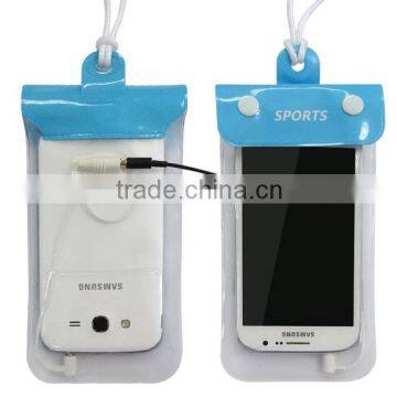 Popular PVC Waterproof Bag With Earphone For Samsung Galaxy S4