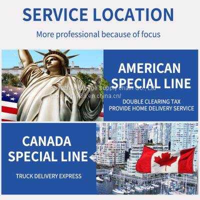 Send Express to the United States, Canada Shipping International Express, American FBA Shuangqing to the Door, Shipping Special Line photo-3