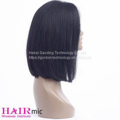 Direct Factory of Natrual Color High-ending Straight Bob Wig photo-4