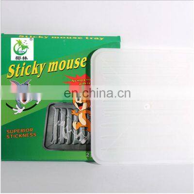 Quality Boxed Plastic Mice Exterminator Sticky Plastic Tray Mice Sticky Board Can be Customized OEM