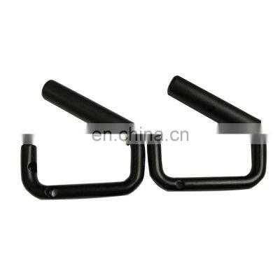Aluminium Alloy Antiskid Mount Front + Rear Grab Bar Handle for 2007-2017 J178 for Jeep for Wrangler JK 2 & 4 Door Black photo-2