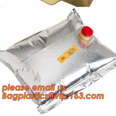 Standing Tap Aluminum Foil Bag In Box For Juice Cod Bags, Fish Fillet, Bag Box, Box, Tin Tie Bags, Tie, Tie Bag, Spout B photo-4