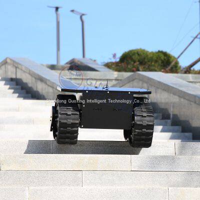 880T Enhance Rubber Tank Tracks Chassis Inspection Climbing Stairs Robot photo-5