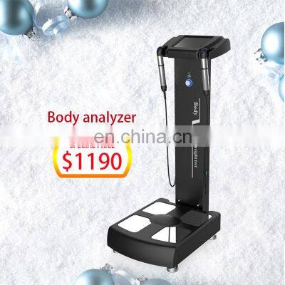 body composition fat analyzer with printer body mini scale analysis bmi machine quantum magnetic resonance body analyzer