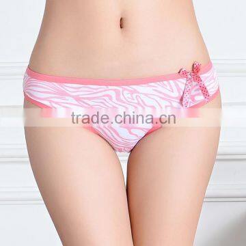 We Have Stocks Mix Colors Ladies/Women Zebra Cotton Underwear Panties Briefs 2500pcs/Lot