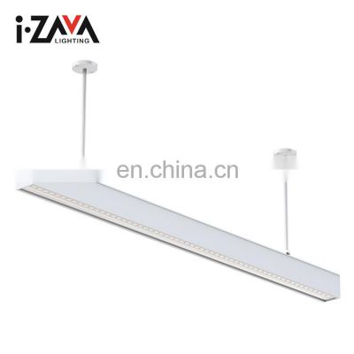 Energy Saving  White Color Modern Dining Living Room Lampadari Led Chandelier Linear Pendant Lights