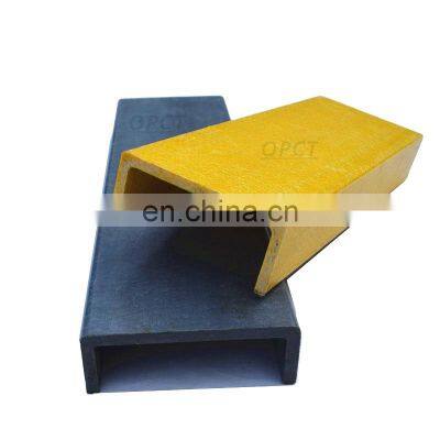 Fiberglass reinforced plastic channel steel