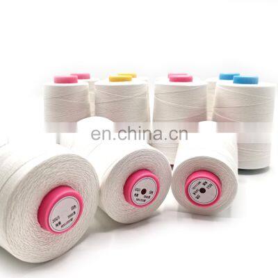 20s 30s 40s 50s Pure Thread Cotton Sewing Ready To Dye Thick Cotton Thread For Sewing Machine