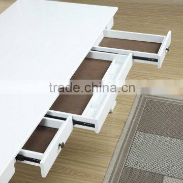 Pure White Modern Office Desk for Sale photo-2
