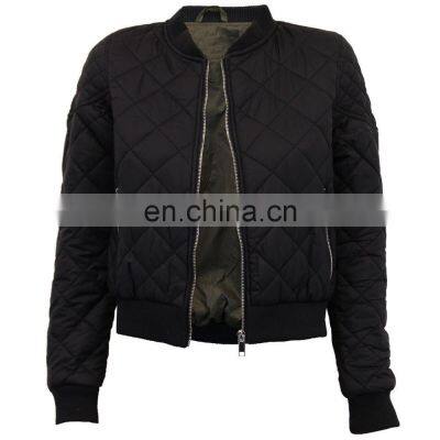 Custom Design Bomber Cropped Workout Outdoor Winter Bomber Jacket for Men photo-2