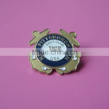 Custom Soft Enamel Metal Badge /Custom Soft Enamel Glitter Baseball Trading Pins Factory