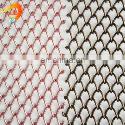 Decorative Chain Link Metal Mesh Metal Screen Mesh Shower Curtain photo-5