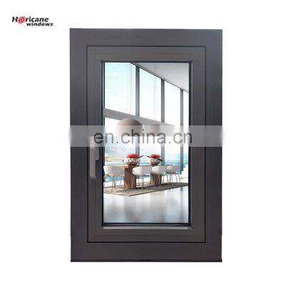 FL Approved AS2047 standard aluminum bullet proof glass casement window