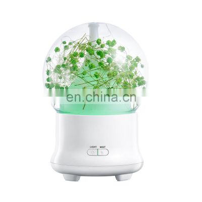 2021 Best oil diffuser new products ultrasonic essential oil sweet aroma diffuser aromatherapy humidifier with 7 colorful light