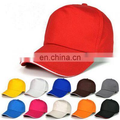 In Stock Hotsale 5 Panel 100% Cotton Adjustable Size Customized Baseball Cap