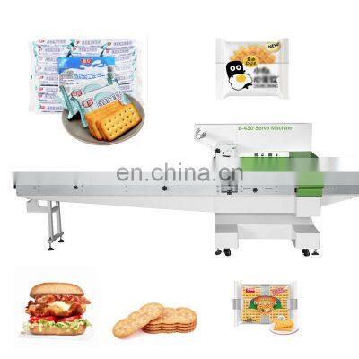 Automatic The Best Small Food Cookie Burger Bread Bakery Manual Croissant Cake Sandwich Pack Machine For Cookie