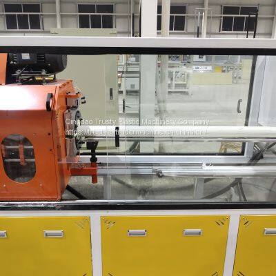 Plastic PVC Pipe Making Extruder Production Line photo-4