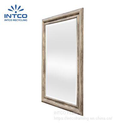 Rustic Farmhouse Distressed Wall Mirror photo-2