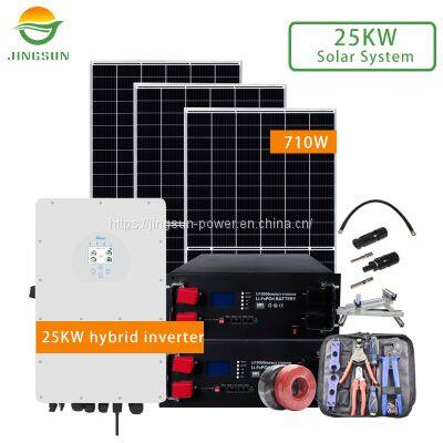 25KW Solar System 710W panels