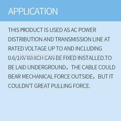 EC 60502-1 0.6/1kV IEC 60502-1 XLPE Insulated,PVC Sheathed,steel Tape Armoured Power Cable photo-4