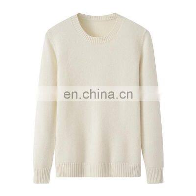 Women's 100% Cashmere round Neck Sweater Thick and Warm Elegant Women's Cashmere Pullover