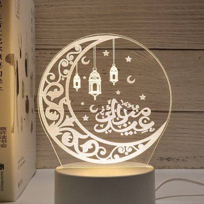DIY 3D Led Quadro de Notas Criativo de ácrico Apagável e Reescrevível com Caneta, Presente, Lampada Noturna com Base de Madeira