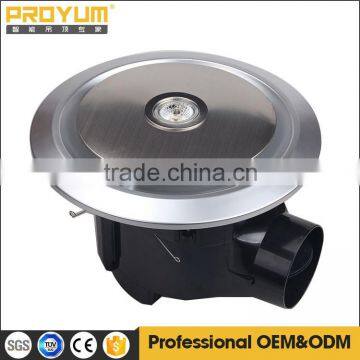 10 inch ceiling mounted Exhaust Fan with halogen lamp SAA approved silver color