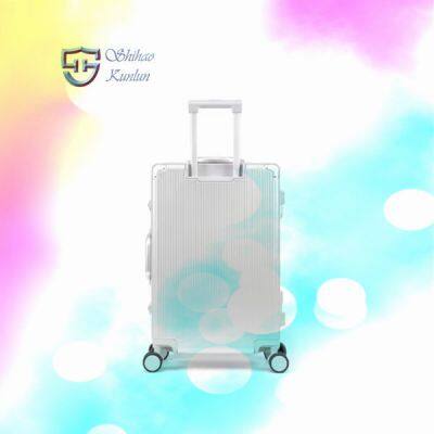 Fashionable Two-Piece ABS/PC Spinner Luggage Sets 2 Piece Traveling Suitcase Stylish and Convenient