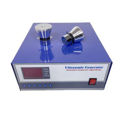 3000W 25K-40K Sweeo Frequency Ultrasonic Power Generator For Industrial Cleaning Equipment