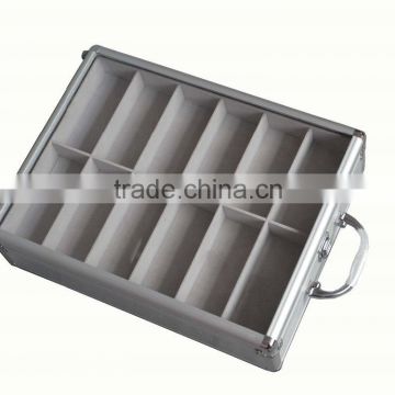 Glasses Display Box Aluminum Carrying Case