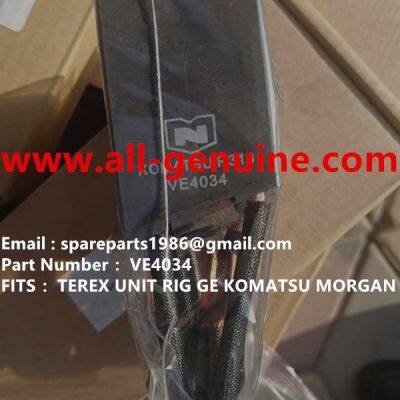 VE4034 CARBON BRUSH GE MT4400AC MT3600 KOMATSU 8830E 930E TEREX BELAZ 75131 MINING DUMP TRUCK HAULER