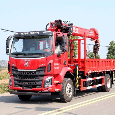 Heavy Duty 30 Ton Foldable Boom Crane Truck With Hydraulic Knuckle Arm photo-3