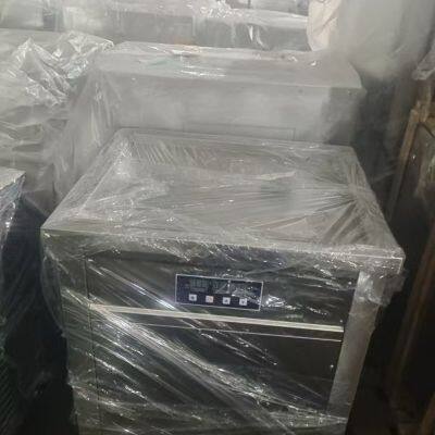 Commercial Fried Ice Cream Roll Machine With Single Square Pan and Double Pan and Material Barrows photo-2