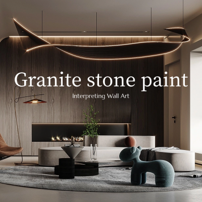 Liquid Granite Stone-Like Paint - Direct Supply for Renovation of Old Buildings/Historical Architecture
