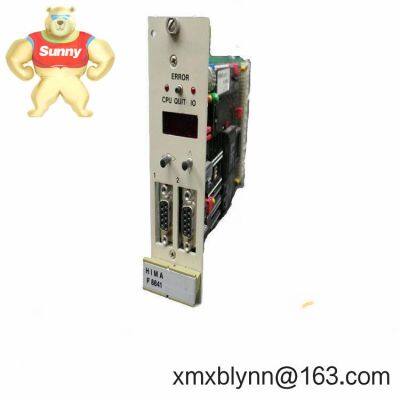 HIMA F8641 Safety Input Module: Your SIL3-Certified Gateway for Critical Process Shutdowns