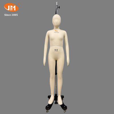 12-year-old Girl Dress Form EU/US Standard Kids Garment Mannequin Junmei Child Full-body Dress Form