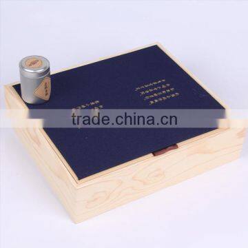 eo-friendly custom Wooden Tea gift Box and tea bag for sale