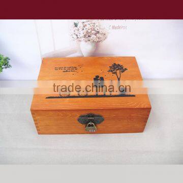 Vintage Wooden Storage Box Wood Gift Packaging Boxes Wholesale