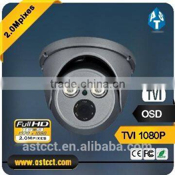 2.0MP Sony CMOS HD-TVI Camera CCTV Dome Camera With 4mm Fixed Lens Waterproof