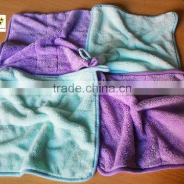 Microfiber square hand towel bath towel soft convenient useful with a strong absorption