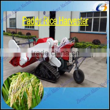 2015 factory price track rice harvester for sale