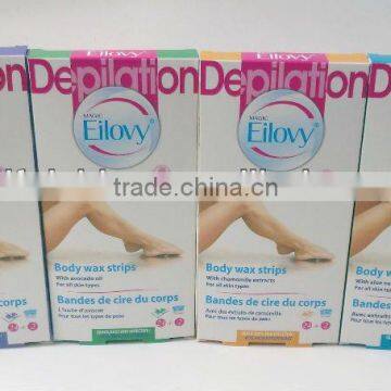 New EILOVY depilatory cold wax strips