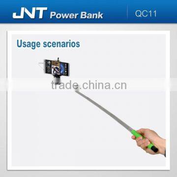 Smartphone Selfie Stick With Bluetooth Shutter Button For IOS and Android Phones photo-6