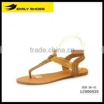 Lady's elastic sandal