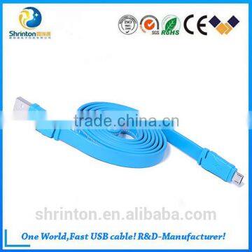 Fast Charging Ruler Function Colorful Flat Remax Micro Usb Data & Charger Cable photo-6