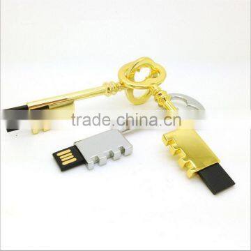 Factory whosales 2GB 4GB 8GB mini metal thumb pendrive key