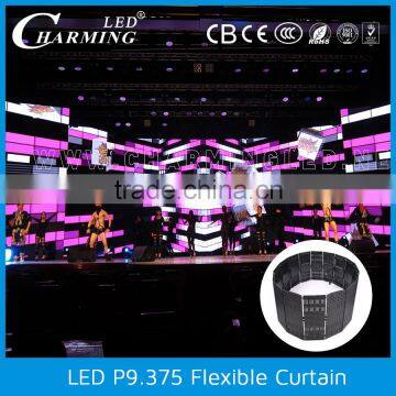 led video curtain backstage hd led curtain